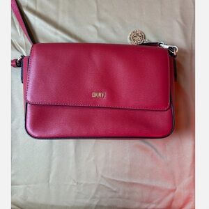 DKNY Bryant Park Flap Leather crossbody bag